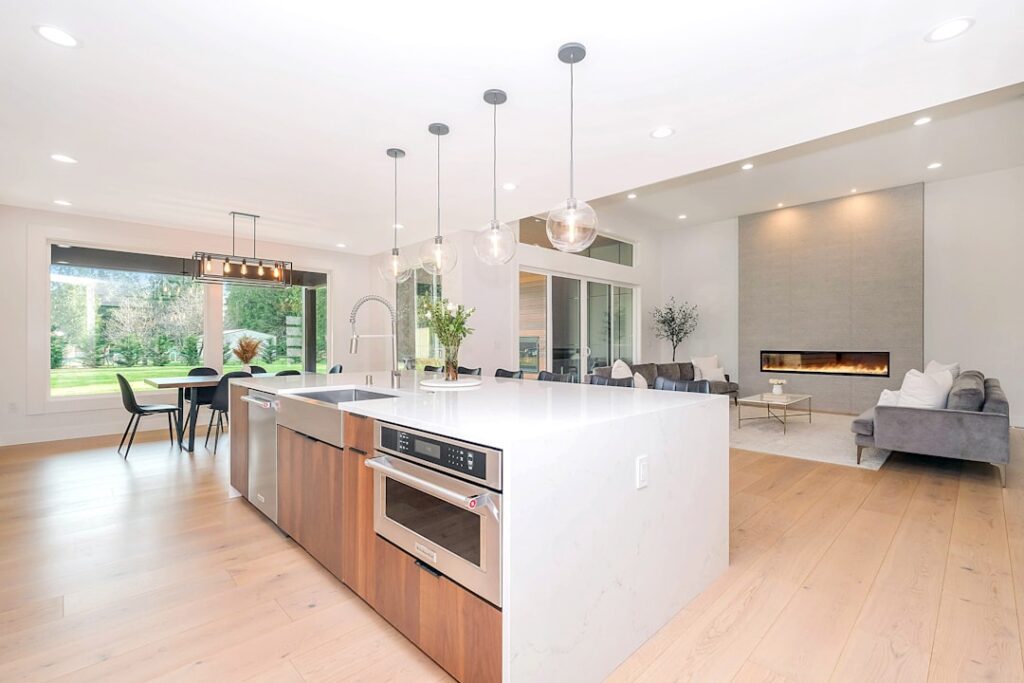 Modern kitchen interior for Vastu guidance