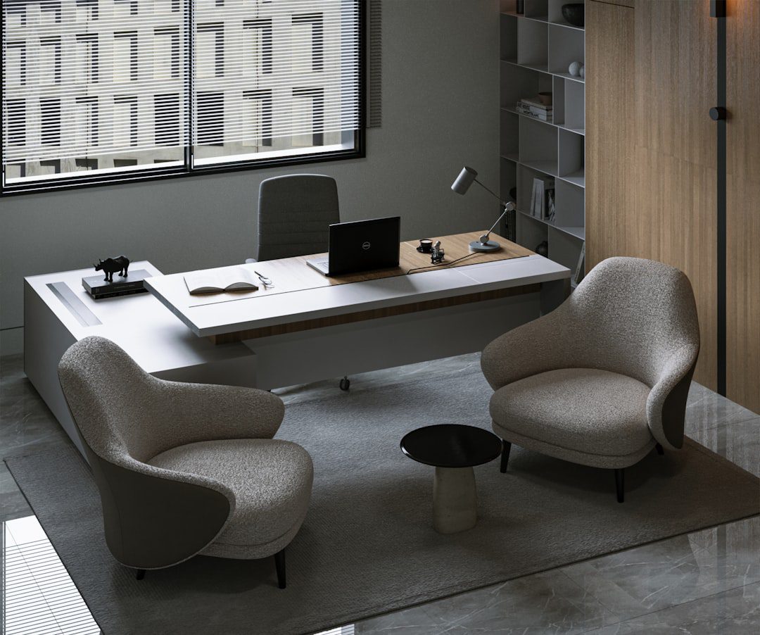 Executive office seating for Vastu direction guidance