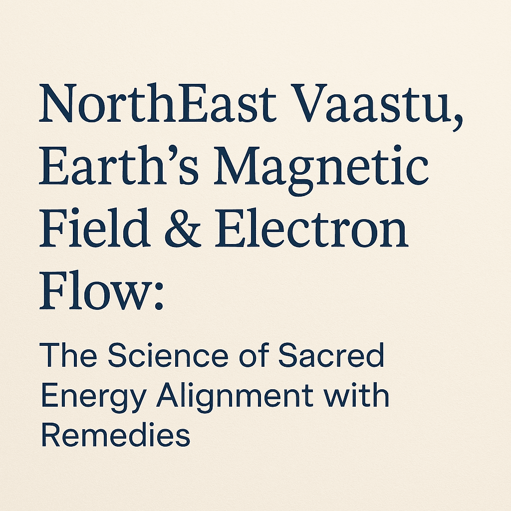 NorthEast Vaastu, Earth's Magnetic Field & Electron Flow: The Science of Sacred Energy Alignment