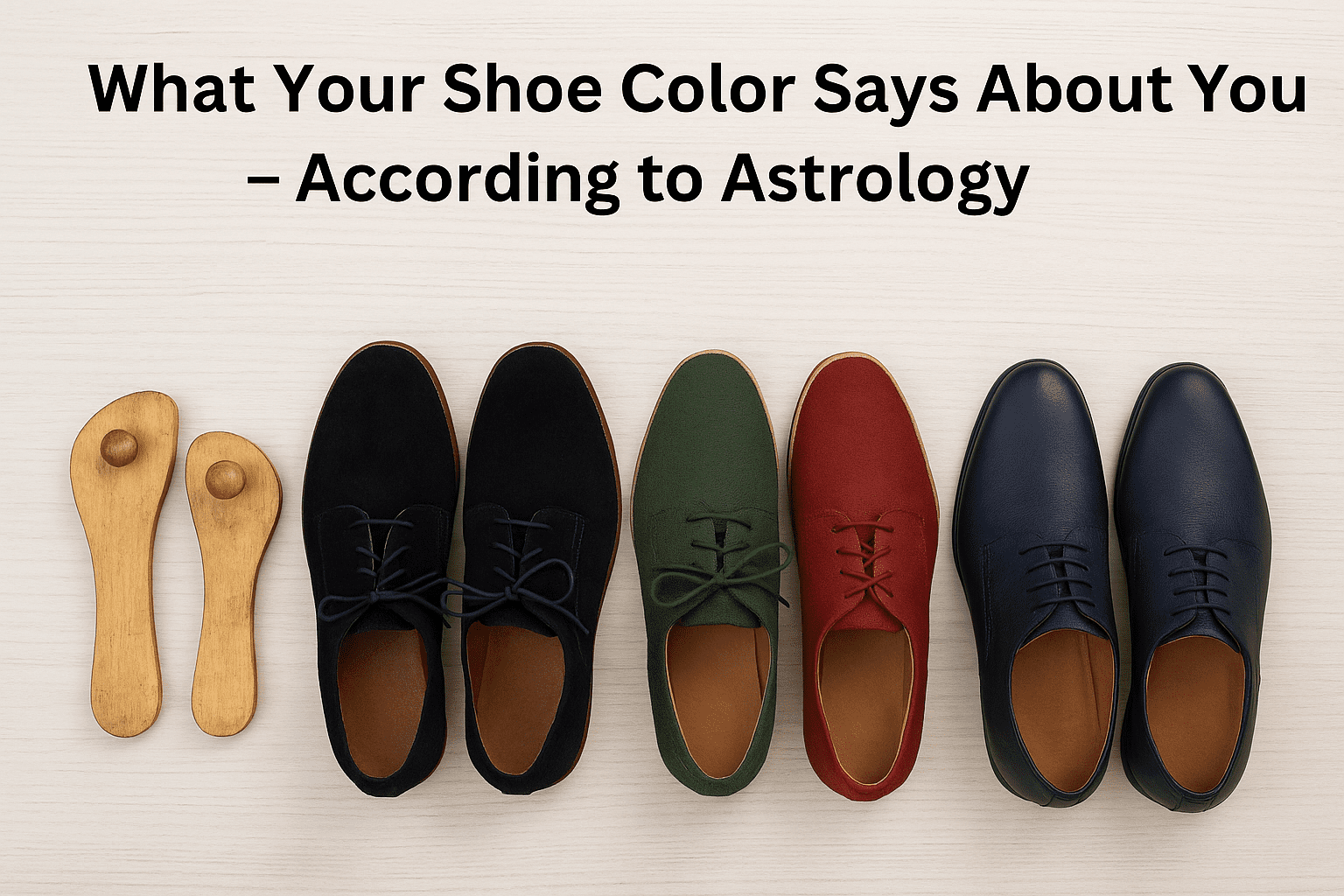 What Your Shoe Color Says About You – According to Astrology