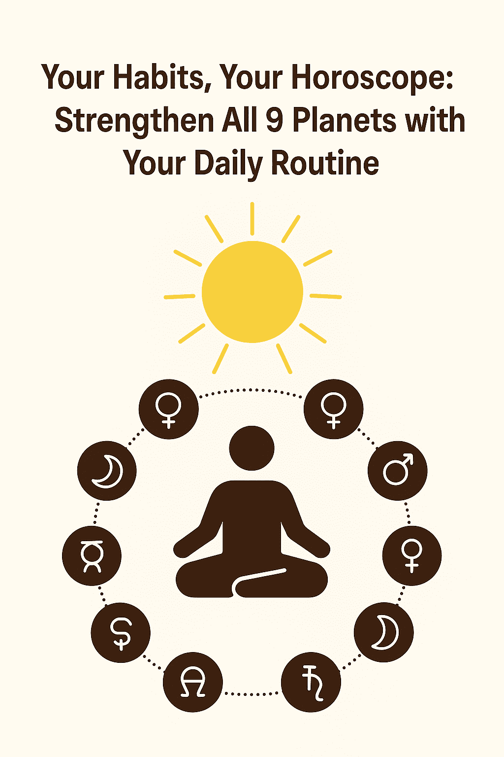 Your Habits, Your Horoscope: Strengthen All 9 Planets with Your Daily Routine