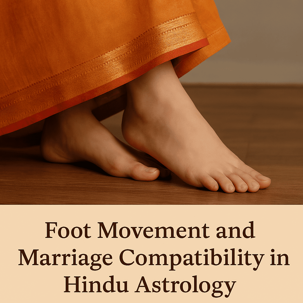 Foot Movement and Marriage Compatibility in Hindu Astrology
