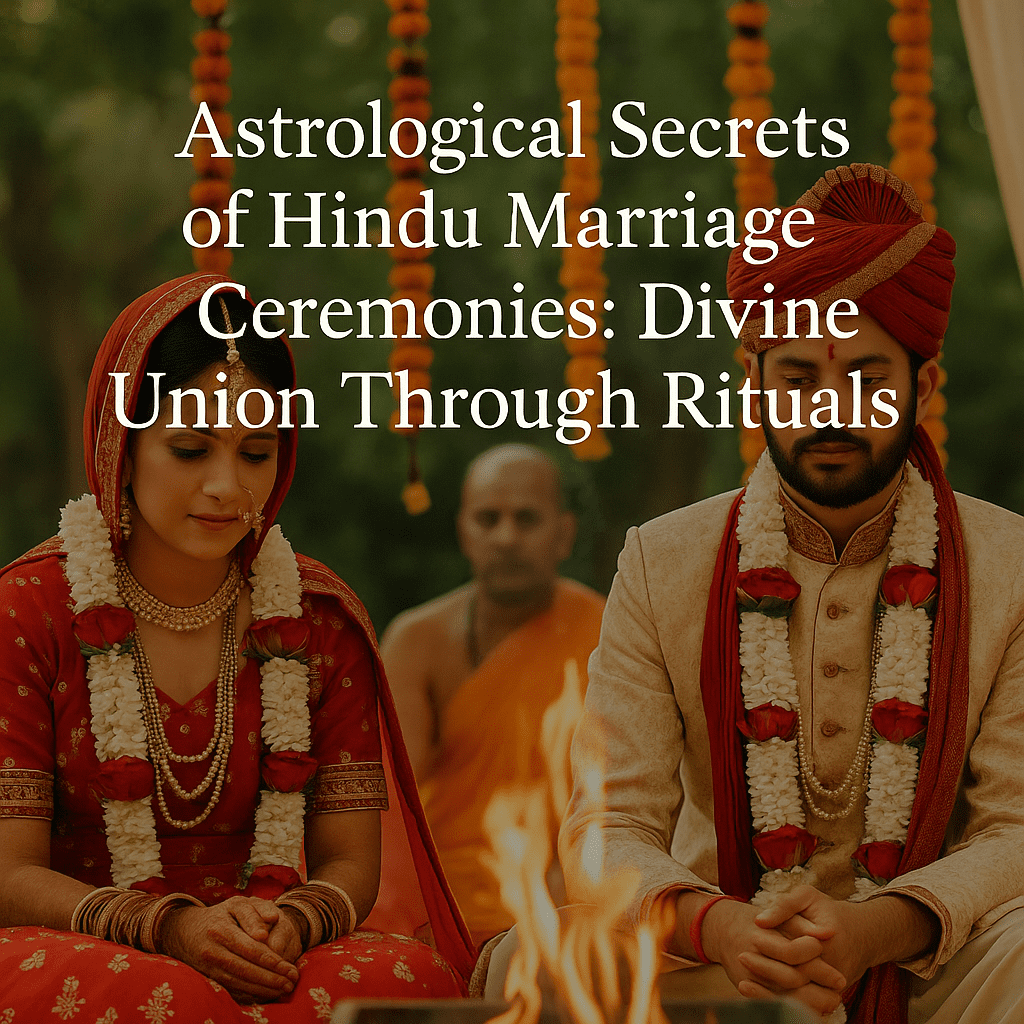 Astrological Secrets of Hindu Marriage Ceremonies: Divine Union Through Rituals