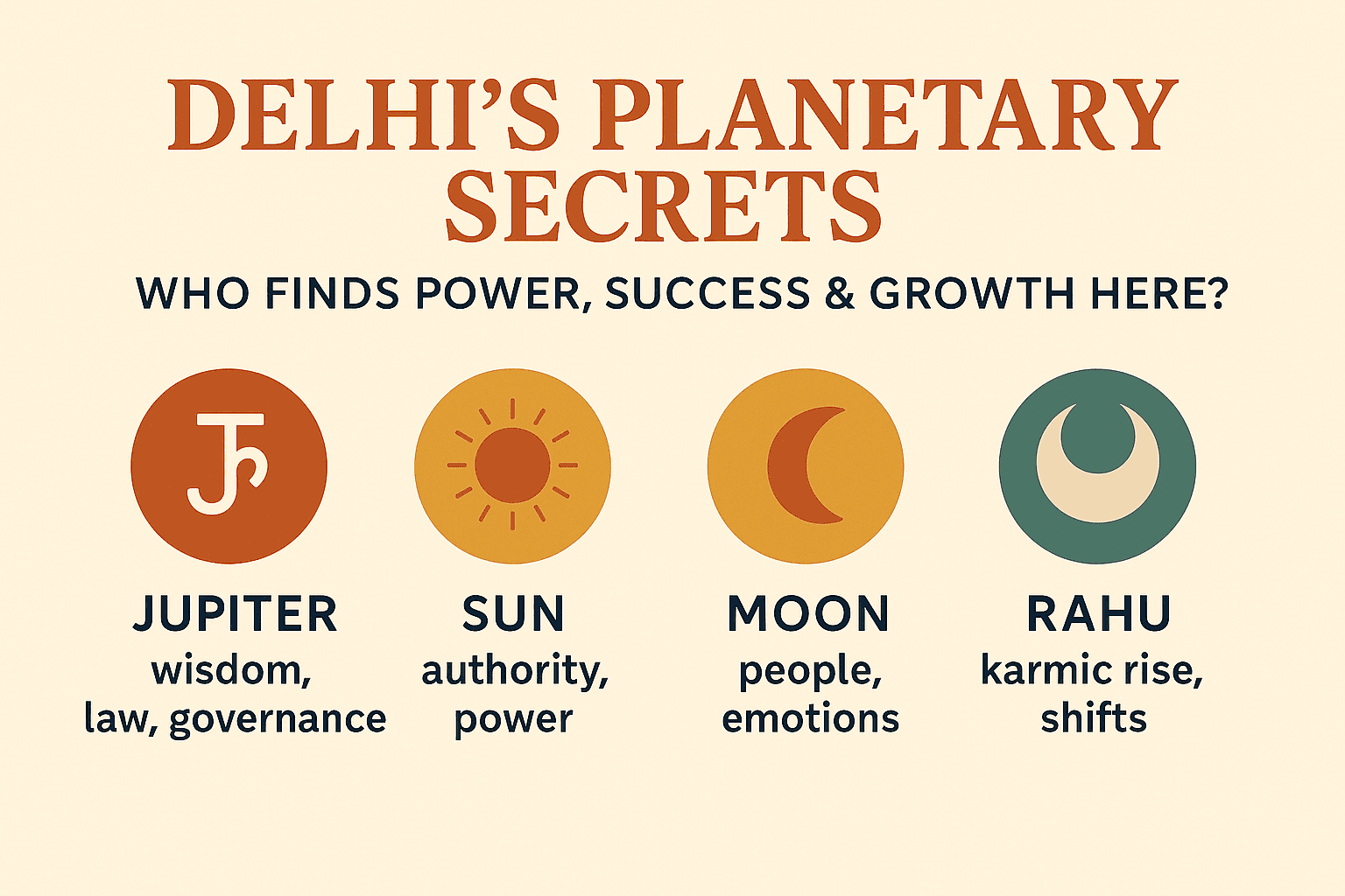 Delhi’s Astrology Secrets: Who Finds Power, Success & Growth Here?