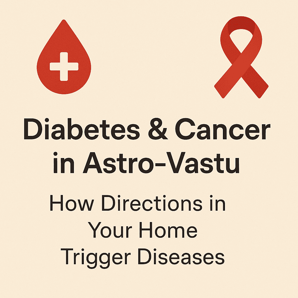 Diabetes & Cancer in Astro-Vastu: How Directions in Your Home Trigger Diseases