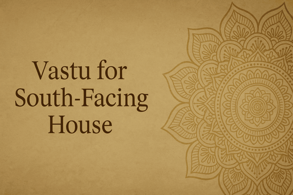 Vastu for South-Facing House