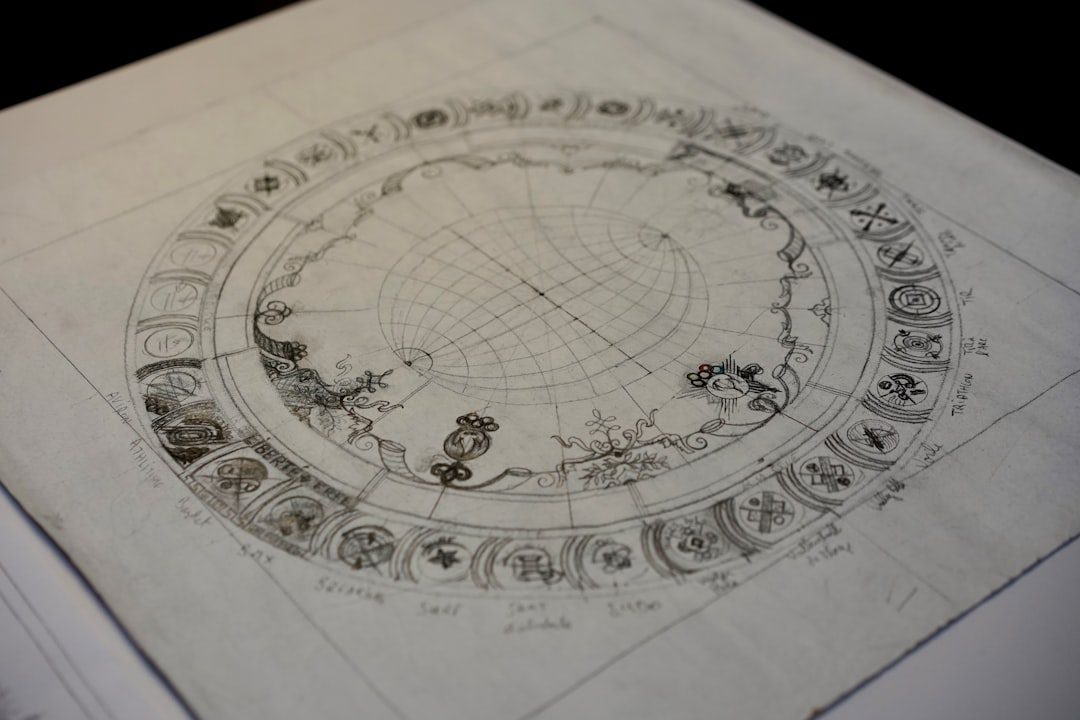 Classical circular chart representing detailed Kundli analysis