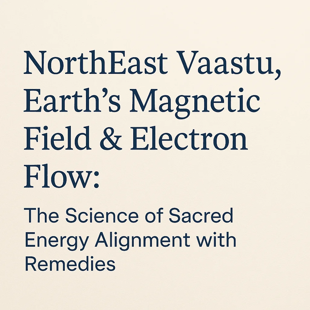 NorthEast Vaastu, Earth's Magnetic Field & Electron Flow: The Science of Sacred Energy Alignment