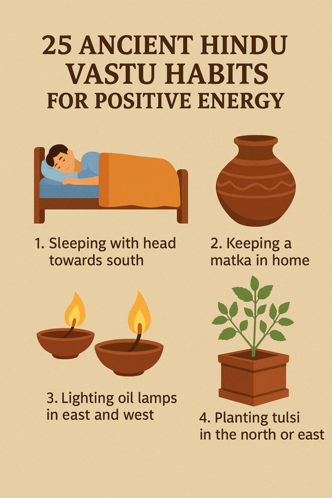 25 Ancient Hindu Vastu Habits That Align with Vastu Shastra for Home Energy, Health & Prosperity