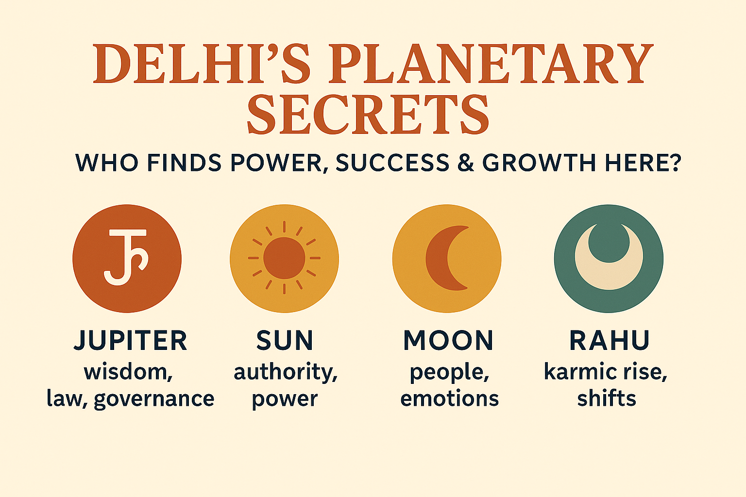 Delhi’s Astrology Secrets: Who Finds Power, Success & Growth Here?