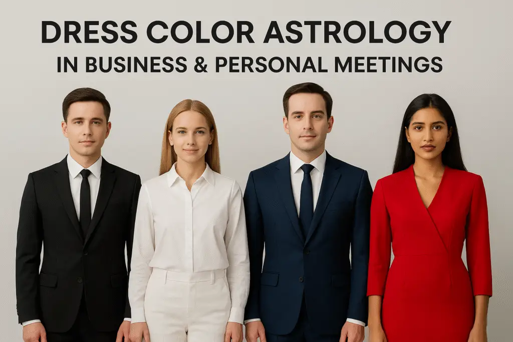 Dress Color Astrology: Decode Someone’s Energy in Business & Personal Meetings