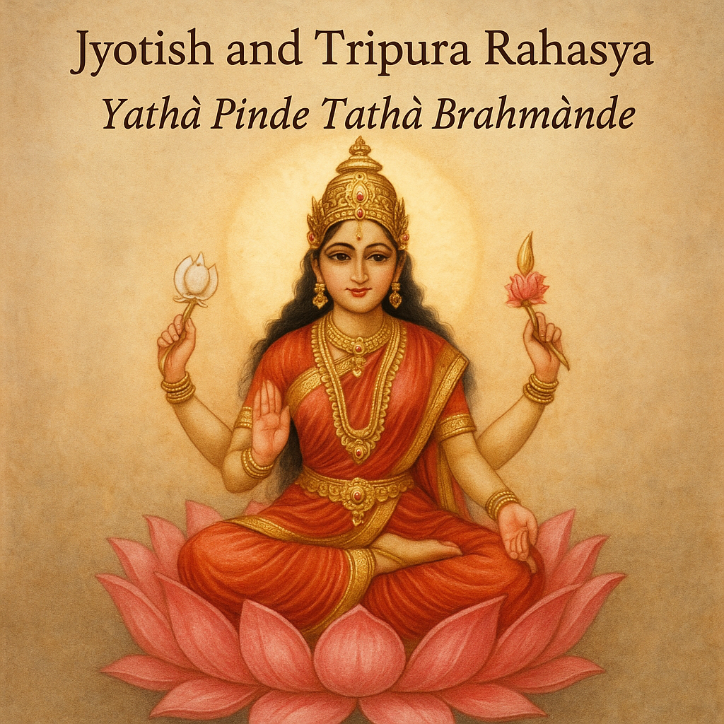 Jyotish and Tripura Rahasya – Yathā Piṇḍe Tathā Brahmāṇḍe