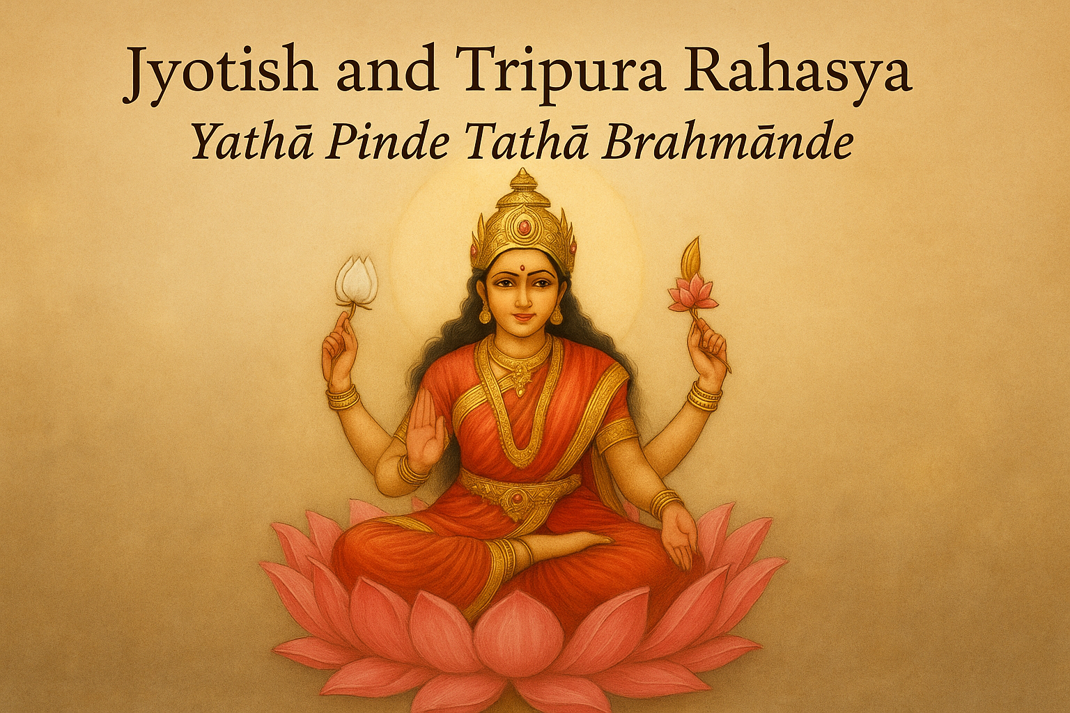 Jyotish and Tripura Rahasya – Yathā Piṇḍe Tathā Brahmāṇḍe