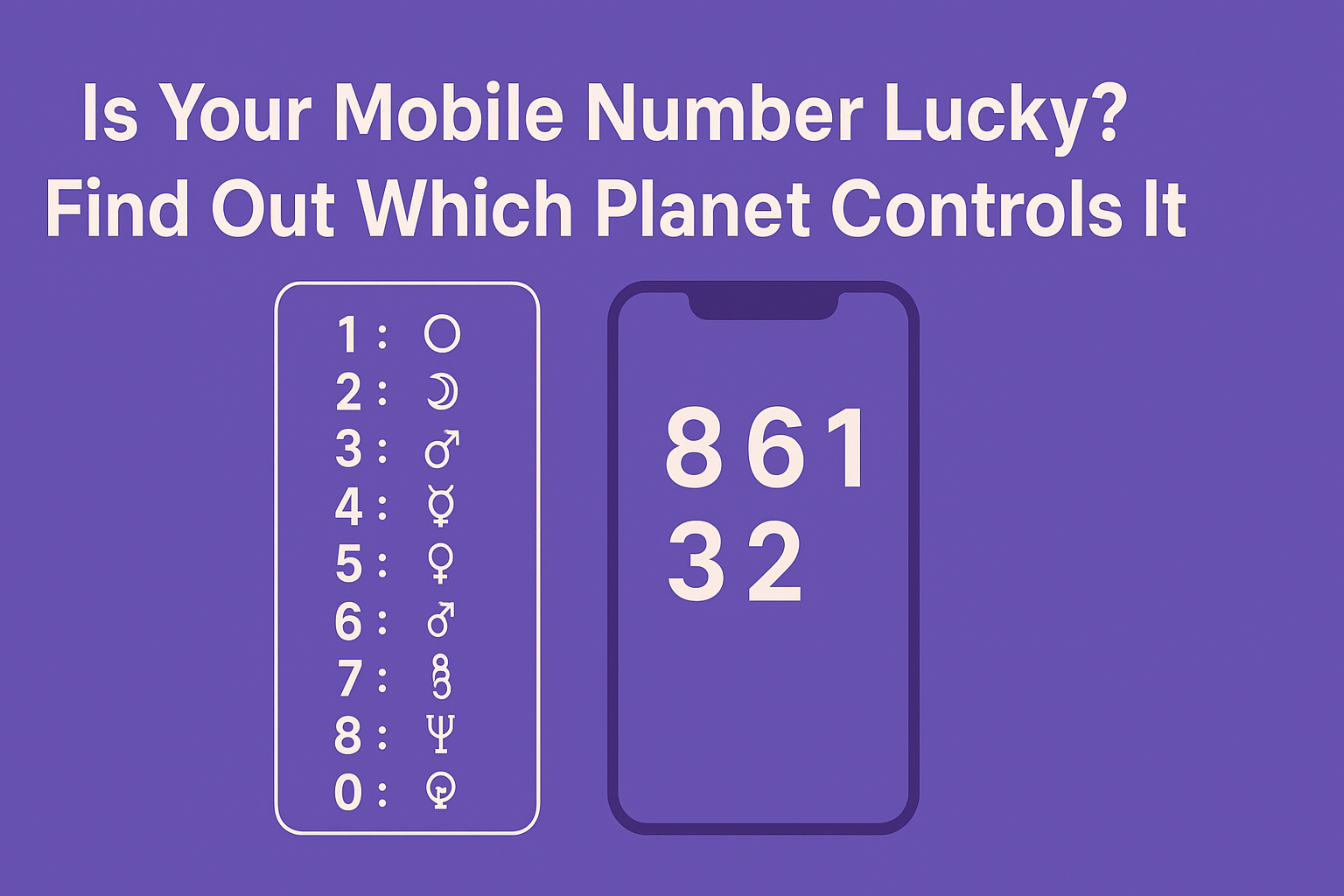 Is Your Mobile Number Lucky? Find Out Which Planet Controls It