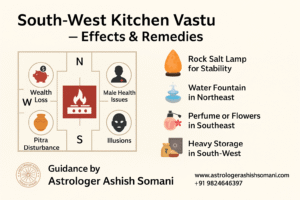 South-West Kitchen Vastu: Effects, Dosh & Remedies