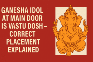 Ganesha Idol at Main Door is Vastu Dosh – Correct Placement Explained