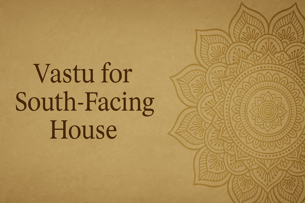 Vastu for South-Facing House