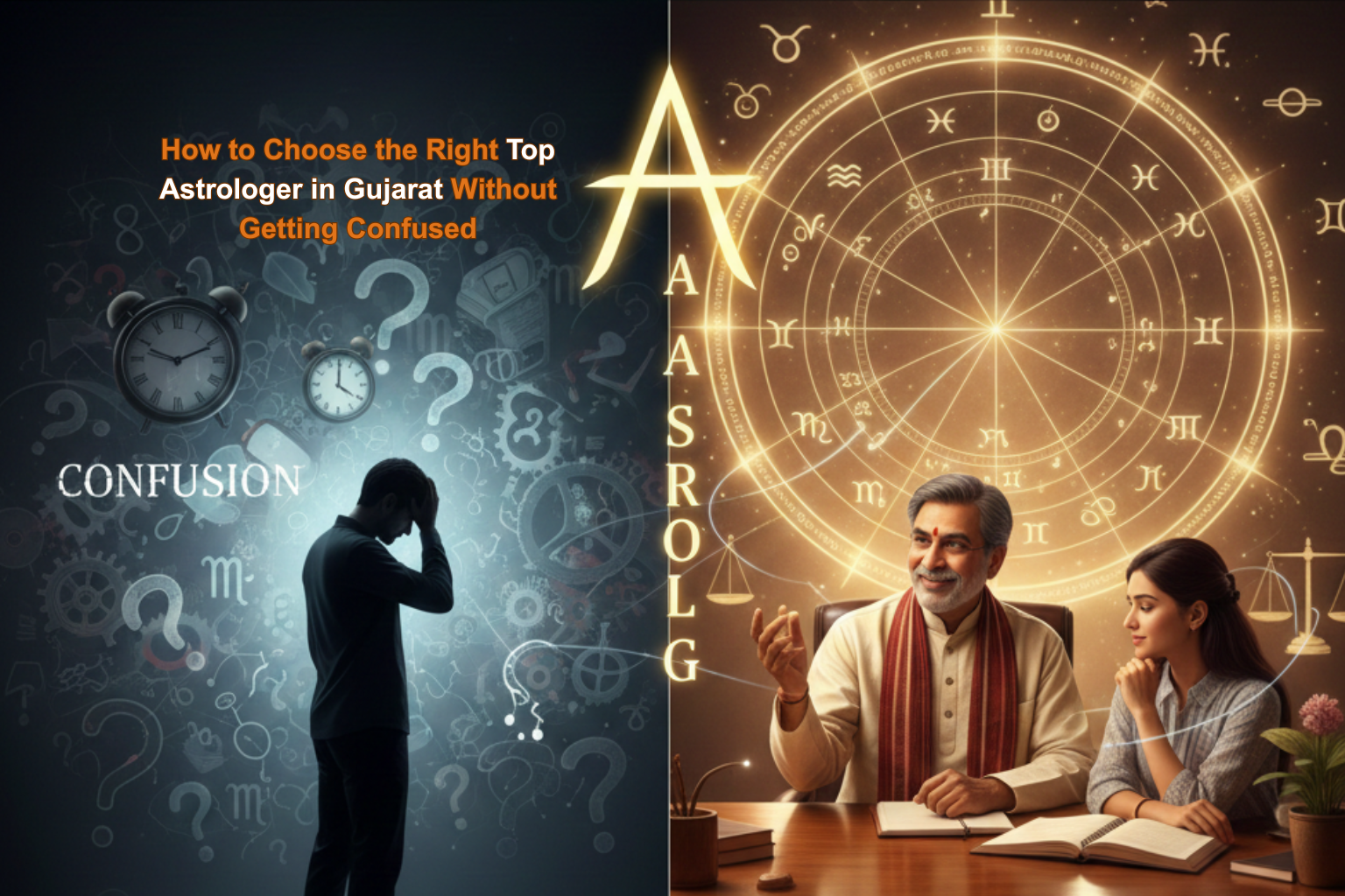 How to Choose the Right Top Astrologer in Gujarat Without Getting Confused