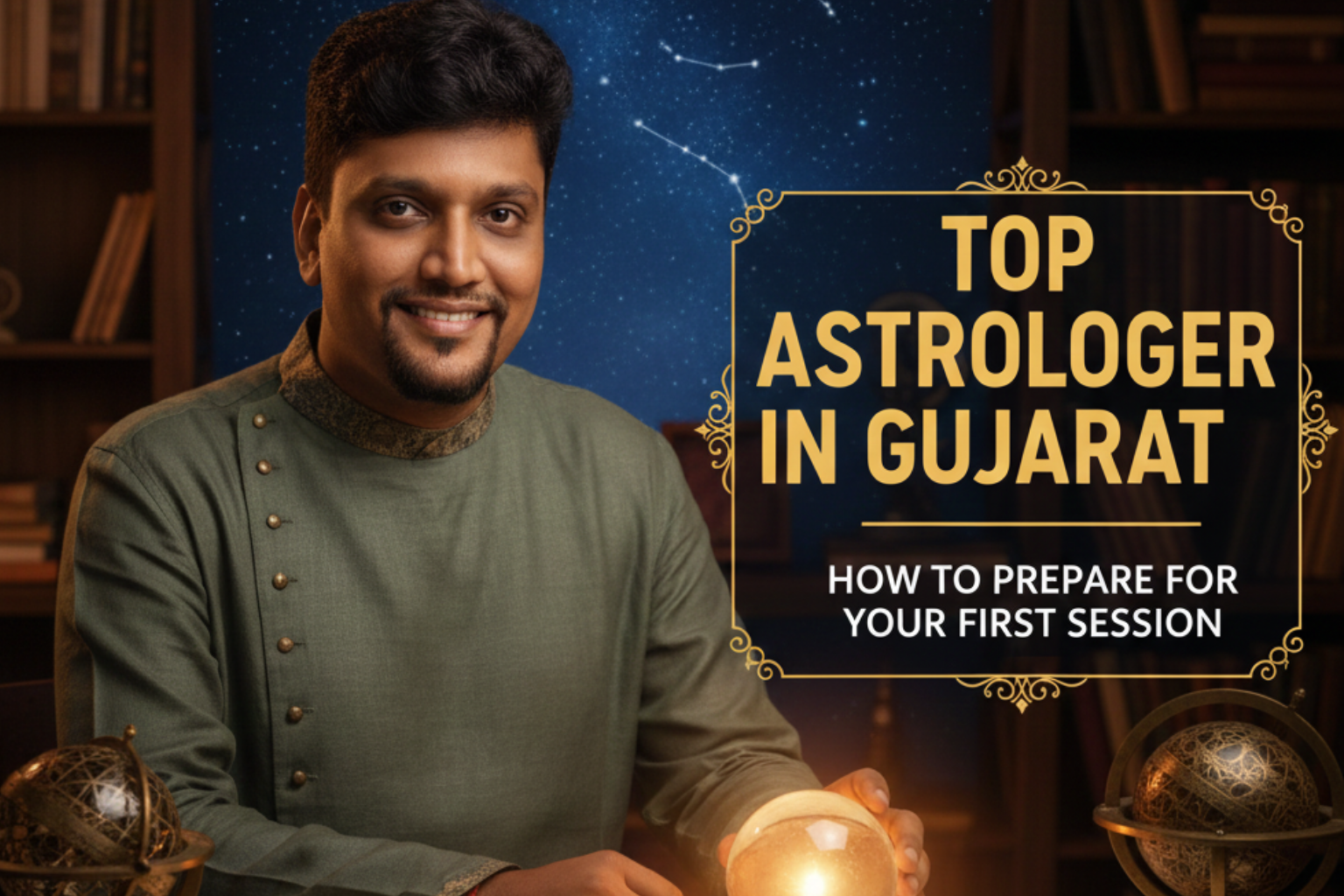 Top Astrologer in Gujarat: How to Prepare for Your First Session