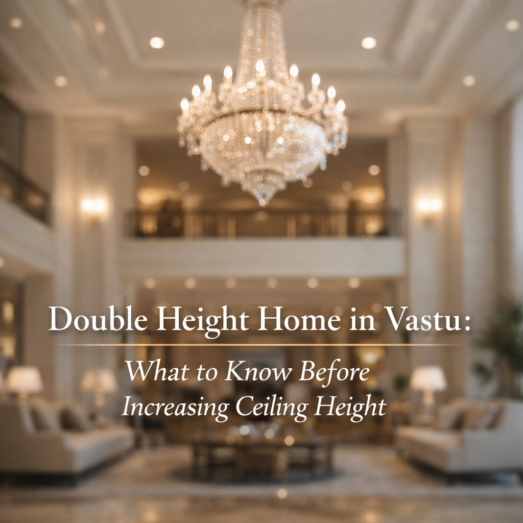 Double Height Home in Vastu: What to Know Before Increasing Ceiling Height