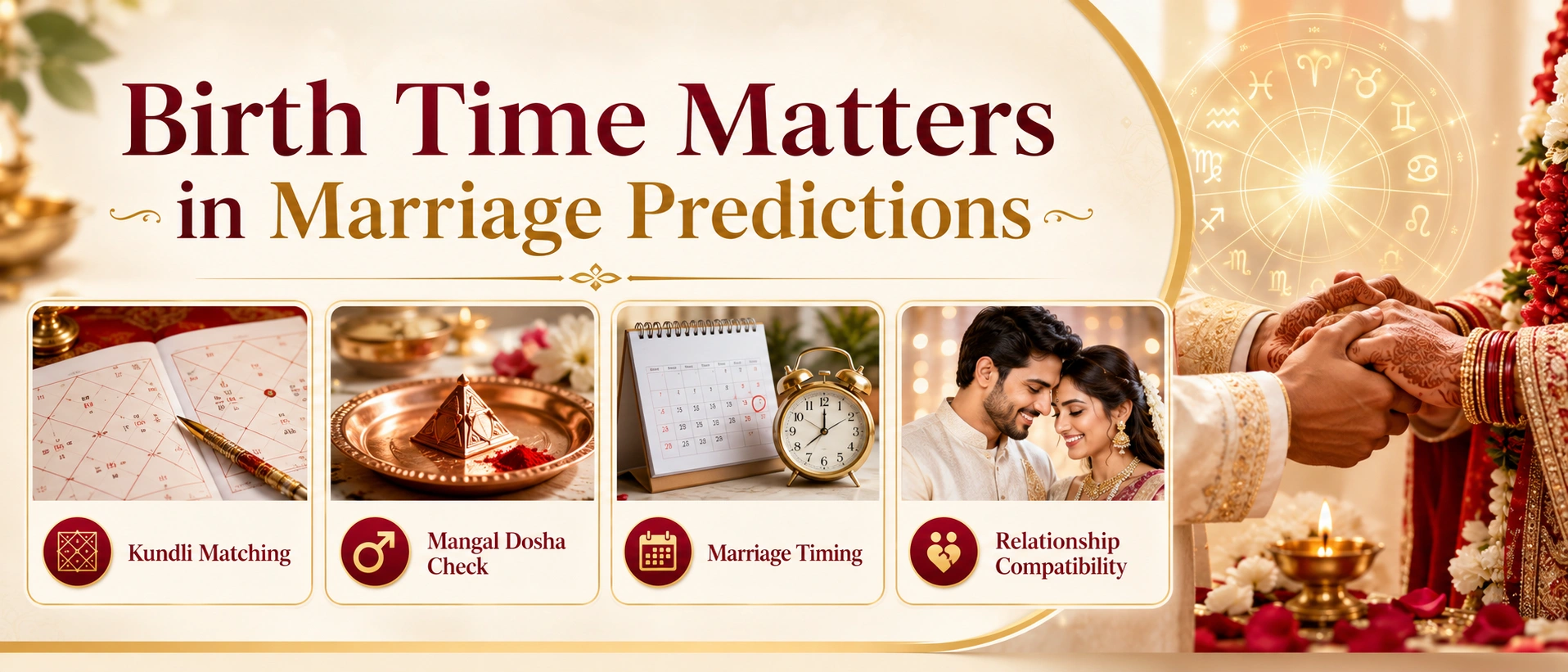 Importance of Birth Time in Marriage Predictions
