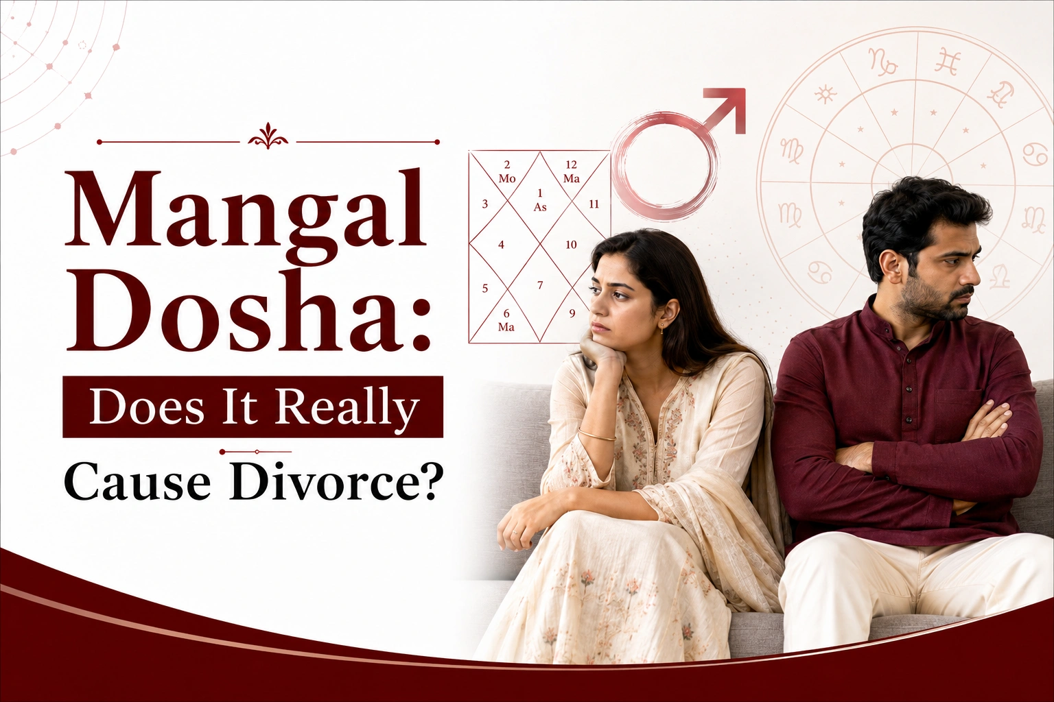 Mangal Dosha: Does It Really Cause Divorce