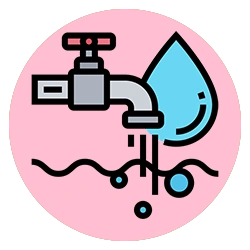 Water Sources and Overhead Water Storage Units