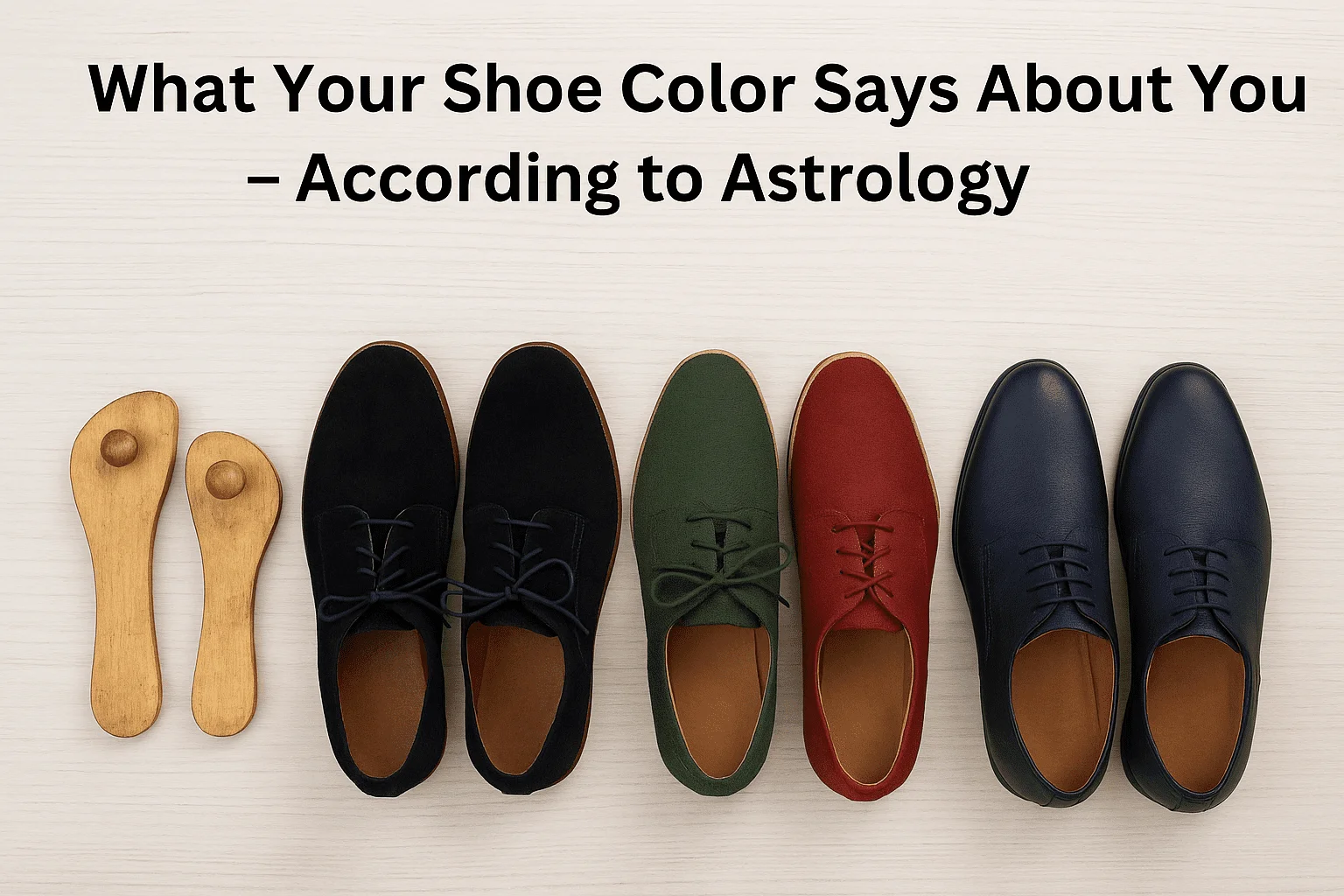 What Your Shoe Color Says About You – According to Astrology