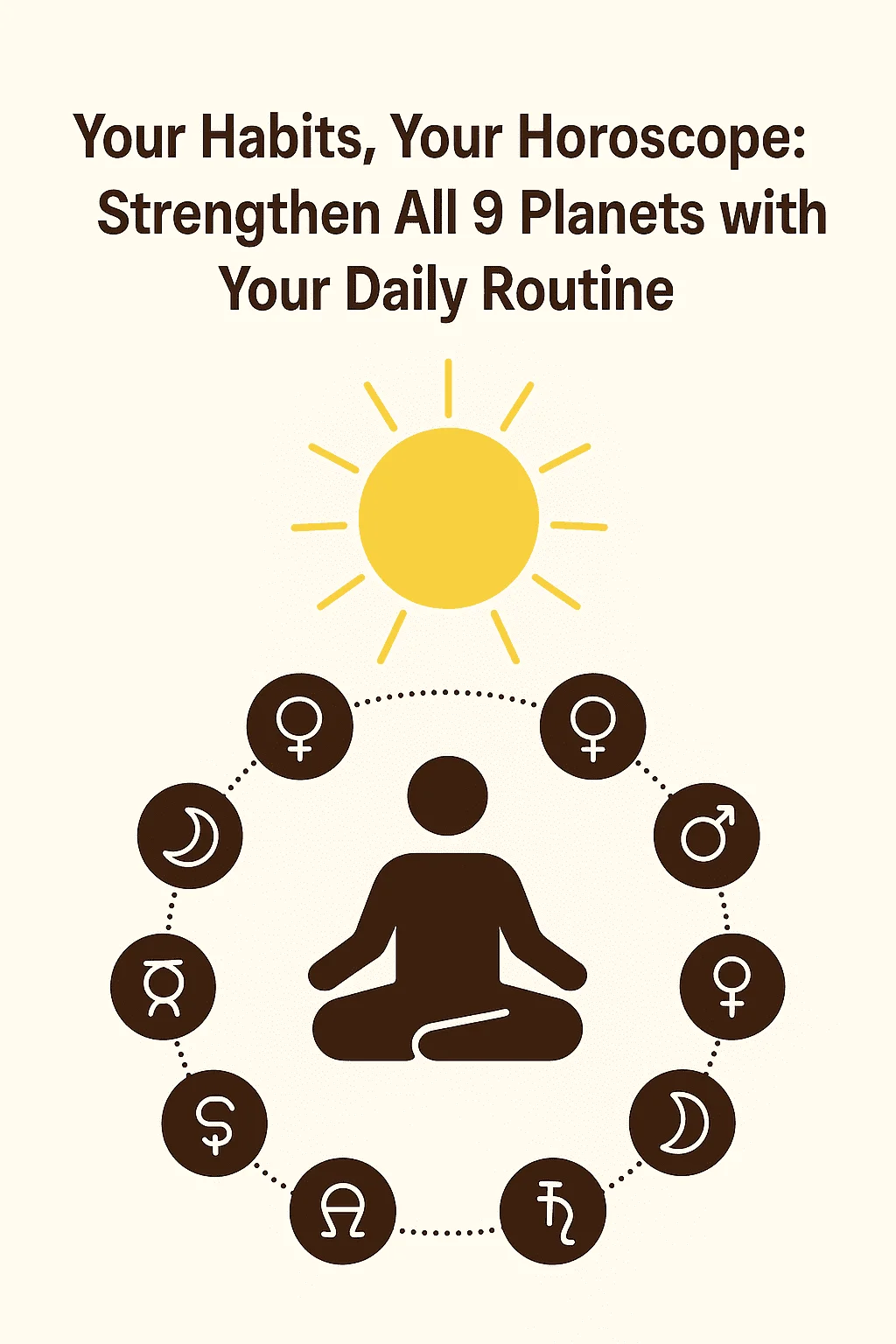 Your Habits, Your Horoscope: Strengthen All 9 Planets with Your Daily Routine