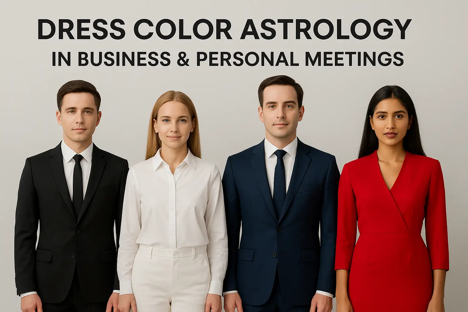Dress Color Astrology: Decode Someone’s Energy in Business & Personal Meetings