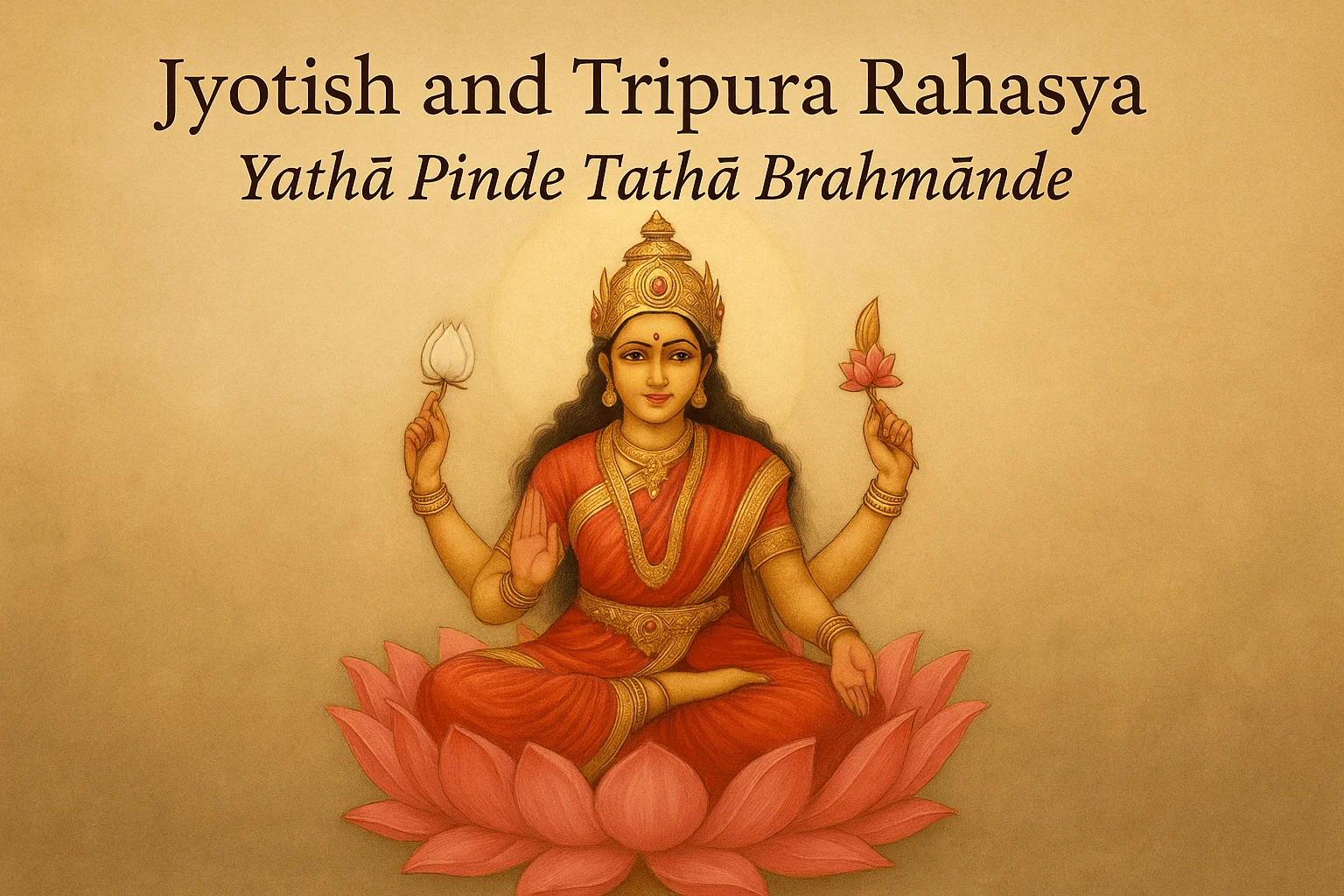 Jyotish and Tripura Rahasya – Yathā Piṇḍe Tathā Brahmāṇḍe